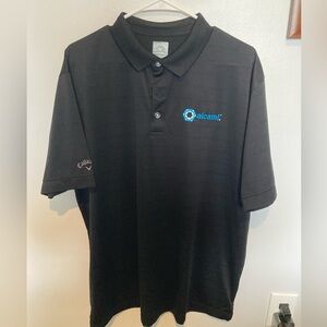 CALLAWAY Golf Black Polo - XL